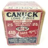 Canuck Canadian Dominion Long Range 410 ga 3" Vintage Collectible FULL BOX - 4 of 6
