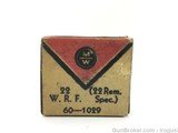 Wards EP Clean Fire 22 WRF Rem Spec Vintage FULL Collectible Box + Ammo - 6 of 7