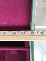 Vintage English Canvas & Leather Trunk Case - 10 of 10