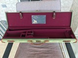 Vintage English Canvas & Leather Trunk Case - 3 of 10