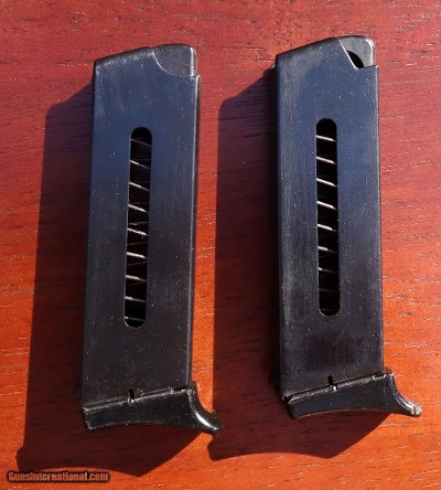 TWO Polish Radom P 64 magazines 1972 and up, 9x18 9mm Makarov