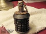 Japanese type 97 hand grenade inert totally safe - 1 of 2