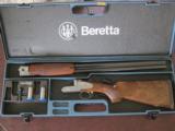 Beretta 627 EELL 12 gauge 26&3/8 inch barrel with factory case - 1 of 9