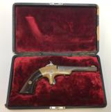 Neat Factory Engraved H.C. Lombard Single Shot Pistol with original period case - 7 of 7
