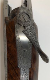 Fantastic Fabbri Piccione Extra O/U Heavy Game/Pigeon Gun engraved by Iora - 6 of 15