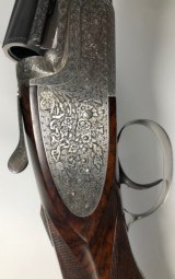 Fantastic Fabbri Piccione Extra O/U Heavy Game/Pigeon Gun engraved by Iora - 7 of 15