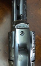 Rare Colt SAA Pre-War/Post War gun - Factory Glahn Engraved with carved pearl grips and pictured in the book of Colt Engraving! - 16 of 20