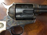 Rare Colt SAA Pre-War/Post War gun - Factory Glahn Engraved with carved pearl grips and pictured in the book of Colt Engraving! - 13 of 20
