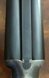 Scarce special order GE 12ga Lefever with factory plaque in straight butt stock - 9 of 15