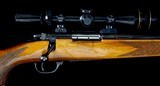 Rare West German Weatherby Mark V Varmintmaster in .224 caliber with original shipping box and original ammo - 7 of 10