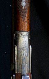 Exceptional and near mint Grade 1 Top Lever 12ga Hammer gun - 4 of 13