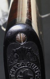 Exceptional Ithaca Flues Grade 3 Chain Damascus 12 Bore in superb original condition - 6 of 7