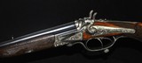 Scarce and highly unusual Schmidt of Lindau Over-Under Hammer Double Rifle - 2 of 13