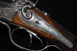 Scarce and highly unusual Schmidt of Lindau Over-Under Hammer Double Rifle - 11 of 13