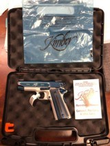 Kimber Sapphire Ultra II 9mm 3" bbl - as new with case.
Unfired! - 1 of 3