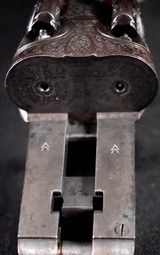 Fine Lightweight Thumbpush 12ga Purdey Hammer Gun with excellent dimensions, Nitro Proved, and long LOP! - 6 of 13