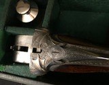 Cased High grade Deluxe Charles Boswell Boxlock Heavy Proof Pigeon Gun - 5 of 13