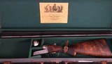 Cased High grade Deluxe Charles Boswell Boxlock Heavy Proof Pigeon Gun - 2 of 13