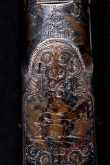 Extremely rare and lightweight "0" Frame 16ga Parker BHE Grade with unique engraving and excellent modern dimensions! - 5 of 17