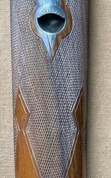 Beautiful and near mint Parker DHE 28ga Q1/Q2 chokes with BTFE - Rare Combo! W/Case and Canvas cover - 6 of 9