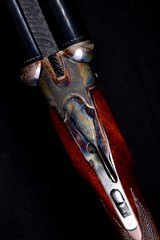 Beautiful early Ithaca Classic Doubles Field Grade 20 bore Gun with gold inlay- this exact gun featured in many of the company's early ads! - 3 of 12