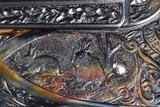 Drop Dead Gorgeous and rare CSMC A.H. Fox DE 410ga - Richard Roy Engraved - a Rabbit Hunter's Dream Gun- With case and accessories! - 4 of 20