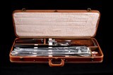 Beautiful and rare Browning Superposed P2M 4 barrel 28" Skeet set with case - Signed By Jose Baerten - 2 of 14