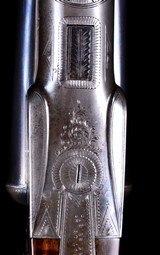 Lefever EE Grade 12ga 32" Krupp Barrelled Pigeon Gun - Rare Configuration and fabulous engraving! - 3 of 13