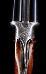 Lefever EE Grade 12ga 32" Krupp Barrelled Pigeon Gun - Rare Configuration and fabulous engraving! - 4 of 13