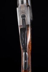 Rare Lefever GE 20ga gun with American Flag Bunting Damascus barrels - 10 of 14