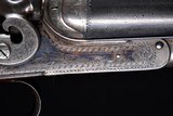 Rare #3 Frame 12ga Grade 3 Top Lever hammer gun in fine original condition - 8 of 14