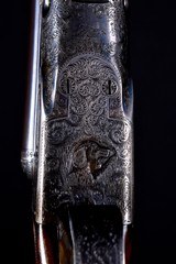 Rare Parker AHE 20ga with straight stock, DT, in beautiful condition with A&F Case - 6 of 19