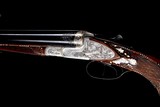 Exceptional high art Simson "Meisterwerk" 12/16ga Two barrel set with case - Truly best post war high art gun with some of the most ornate w - 1 of 20