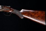 The finest Grade 2 10ga L.C. Smith extant- Made with stunning chain damascus barrels and in near mint original condition! - 9 of 16