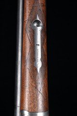 Scarce and stout 32" #2 Frame 12ga "0" Grade Parker Hammer shotgun - mono-blocked and given a new lease on life for many years of shoot - 10 of 16