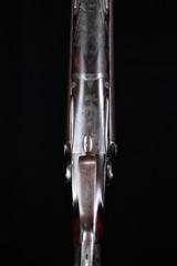 Very rare early Parker Bros. $200 grade lifter in 11 bore- Fine original gun w/ great modern dimensions and stunning rams head carved pistol grip! - 4 of 14