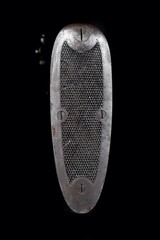 Very rare early Parker Bros. $200 grade lifter in 11 bore- Fine original gun w/ great modern dimensions and stunning rams head carved pistol grip! - 10 of 14