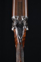 Beautiful high condition nitro proved Bar In wood Westley Richards "Crab knuckle" 12 bore - An ultra lightweight hammer gun with original ca - 3 of 16