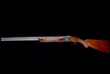 Superb Early Browning Superposed Midas Grade 410ga Lightning - Engraved by Gino Cargnel - Gorgeous Round Knob Long Tang gun with case! - 9 of 9