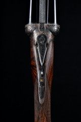 Beautiful and near mint original A. Francotte 12ga Model 25E - Easily the finest of its type I have encountered! - 3 of 12