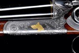 Very fine SIACE 410ga Etan Deluxe- A stunning scaled frame back action 410ga engraved and gold inlaid! - 2 of 17