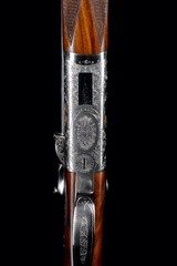 Very fine SIACE 410ga Etan Deluxe- A stunning scaled frame back action 410ga engraved and gold inlaid! - 6 of 17