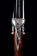 Very fine SIACE 410ga Etan Deluxe- A stunning scaled frame back action 410ga engraved and gold inlaid! - 5 of 17