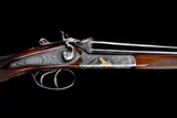 Very fine SIACE 410ga Etan Deluxe- A stunning scaled frame back action 410ga engraved and gold inlaid! - 3 of 17