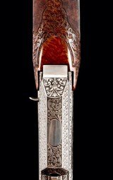The most extraordinary Browning BAR Rifle Extant - Exhibition Quality Engraved and Carved by Vranken and Marechal - as new with case - must be seen! - 4 of 11