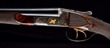 Beautiful Cased Ithaca Classic Doubles 4E Special 16ga/20ga 2 barrel set with case - Special order gun made for Ducks Unlimited with gold inlays! - 2 of 10