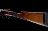 Very useful Parker DHE 12ga game gun - straight English stock double triggers and good original color! - 7 of 12