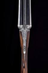 Very useful Parker DHE 12ga game gun - straight English stock double triggers and good original color! - 3 of 12