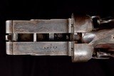 Beautiful & fine original condition Parker Grade 1 12ga Fishtail Toplever Hammer Gun -#1 Frame made with orig. Laminated steel barrels! - 11 of 13