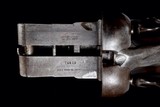 Fine untouched & totally original Parker Grade Zero 8 Gauge Hammer Gun - A beautiful beast with original 36" barrels on a #6 Frame! - 10 of 13